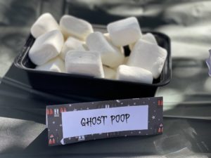 Halloween 2021 ghost poop